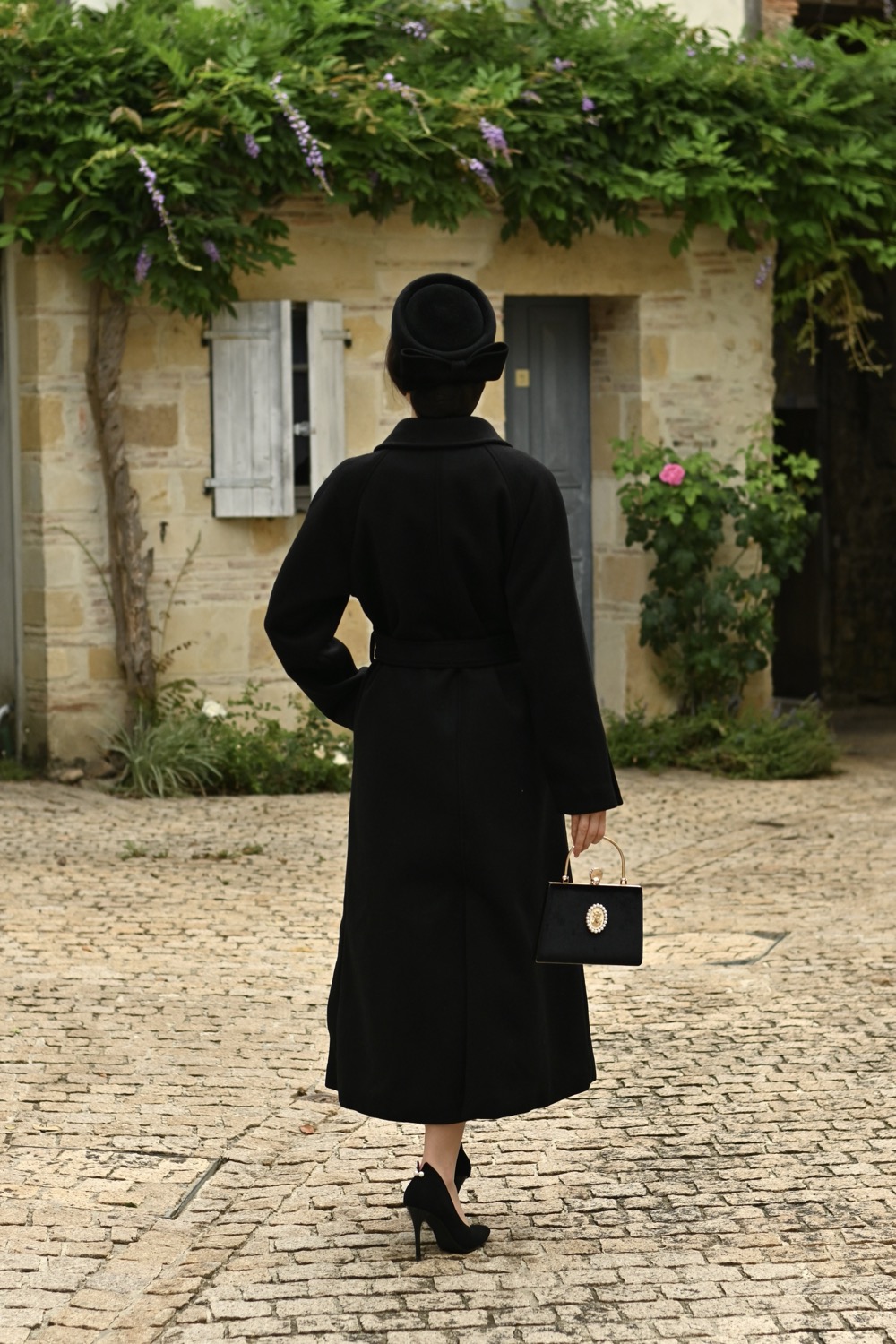Janelle Black Coat